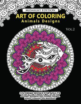 Animals Coloring Books, Animal Fantastic Team - Art of Coloring Animal Design Midnight Edition: An Adult Coloring Book with Mandala Designs, Mythical Creatures, and Fantasy Animals for Inspiration a, Häftad. Tillgänglighet: Lägg i varukorg