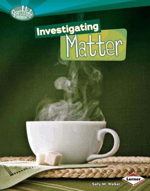 Sally M. Walker - Investigating Matter, E-bok