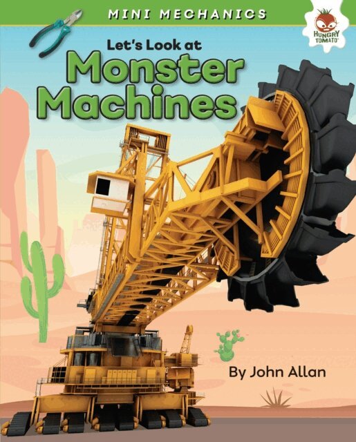 John Allan - Let's Look at Monster Machines, E-bok