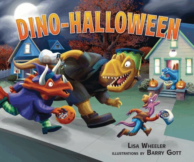 Lisa Wheeler - Dino-Halloween, E-bok