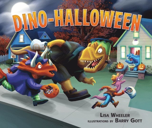 Lisa Wheeler - Dino-Halloween, E-bok