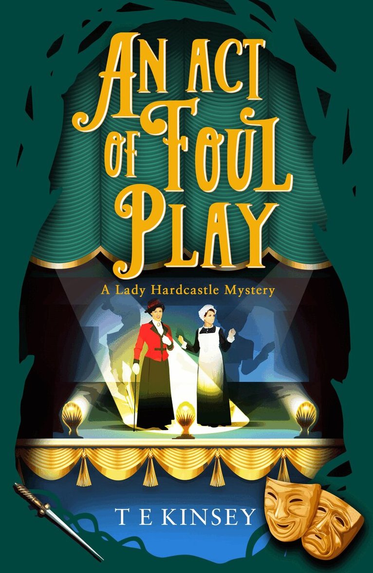 T E Kinsey - Act of Foul Play, Häftad