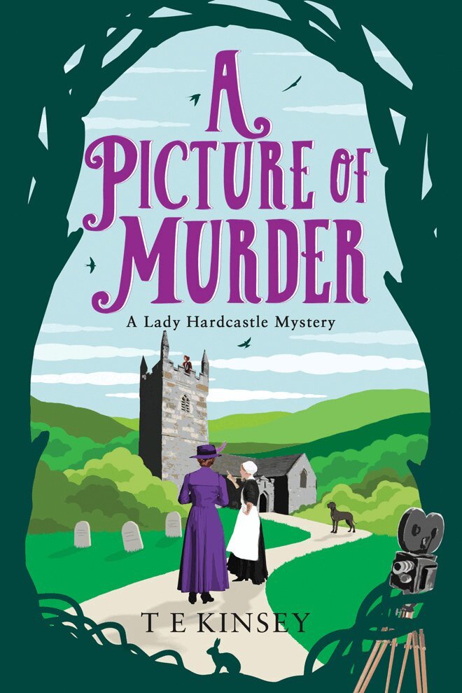 T E Kinsey - Picture of Murder, Häftad