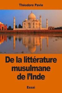 De la littrature musulmane de l'Inde
