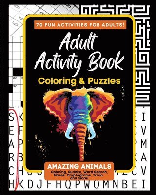 Mattison Savage, Adult Activity Books - Adult Activity Book Amazing Animals, Häftad. Tillgänglighet: Lägg i varukorg