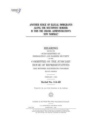 Committee on The Judiciary, Subcomm Immigration and Border Security - Another Surge of Illegal Immigrants Along the Southwest Border: IS THIS the OBAMA ADMINISTRATION'S NEW NORMAL?, Häftad. Tillgänglighet: Lägg i varukorg