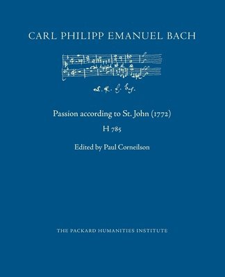 Paul Corneilson - Passion according to St. John (1772), Häftad. Tillgänglighet: Lägg i varukorg