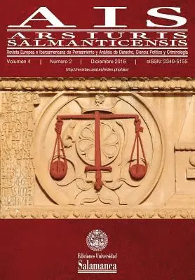 Fernando Carbajo Cascon - AIS (2016, vol. 4, n. 2): Ars Iuris Salmanticensis, Häftad. Tillgänglighet: Lägg i varukorg