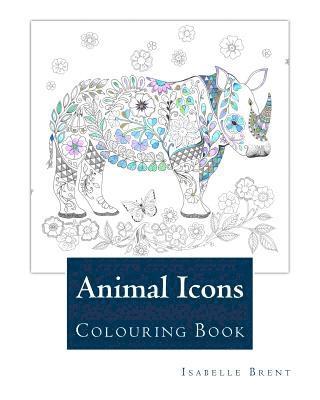 Isabelle Brent - Animal Icons: Colouring Book, Häftad