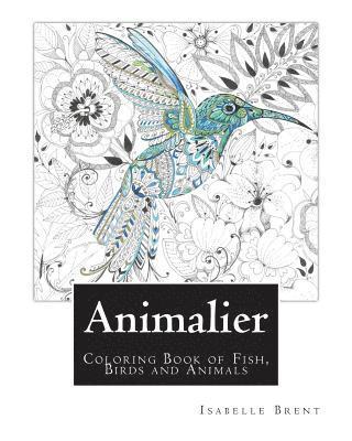 Isabelle Brent - Animalier: Animal Colouring Book, Häftad