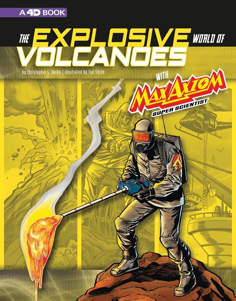 Christopher L. Harbo - Explosive World of Volcanoes A 4D Book, Häftad