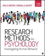 Paul G. Nestor, Russell K. Schutt - Research Methods in Psychology, Häftad