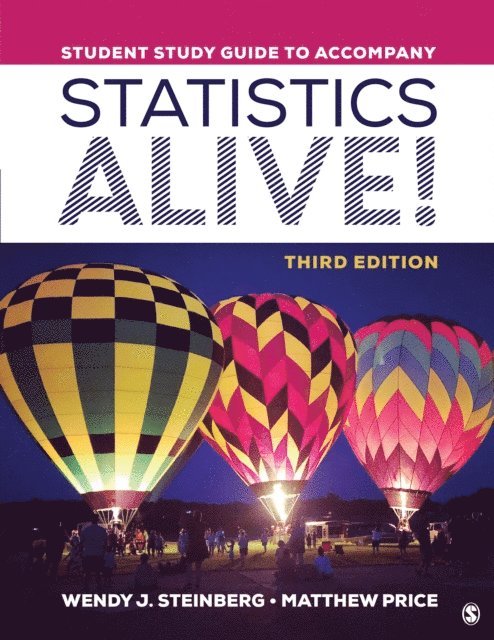 Zoe Brier, Matthew Price, Wendy J. Steinberg - Student Study Guide to Accompany Statistics Alive!, E-bok
