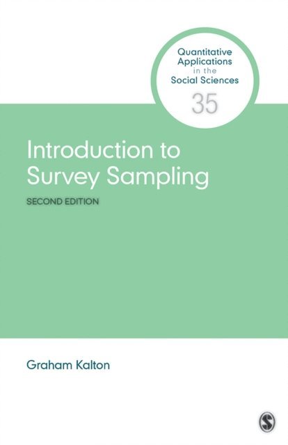 Graham Kalton - Introduction to Survey Sampling, E-bok