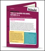 Douglas Fisher, Nancy Frey, Diane K. Lapp, Kelly Johnson - On-Your-Feet Guide: This Is Shared Reading, Grades K-6, Övrigt