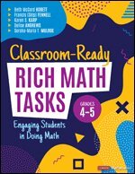 Beth McCord Kobett, Francis M. Fennell, Karen S. Karp, Delise R. Andrews, Sorsha-Maria T. Mulroe - Classroom-Ready Rich Math Tasks, Grades 4-5, Häftad
