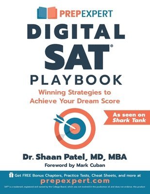 Shaan Patel - Prep Expert Digital SAT Playbook, Häftad