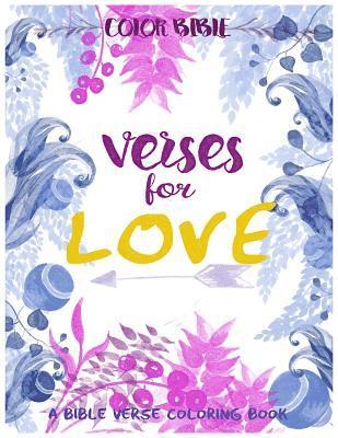 Inspirational Coloring Books, V. Art - Color BiBle: Verse for Love: A Bible Verse Coloring Book, Häftad. Tillgänglighet: Lägg i varukorg