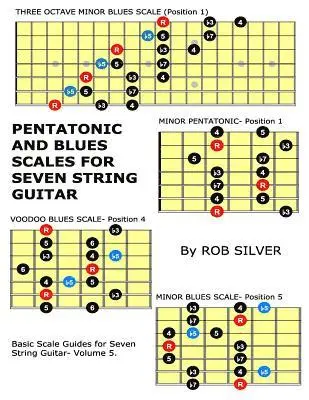Rob Silver - Pentatonic and Blues Scales for Seven String Guitar, Häftad. Tillgänglighet: Lägg i varukorg