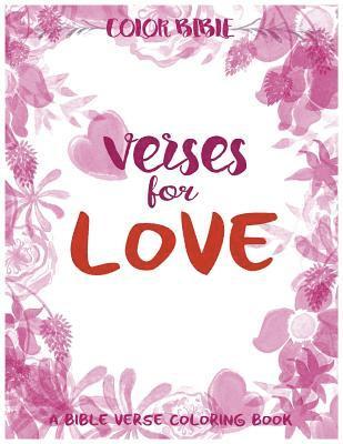 V. Art, Inspirational Coloring Books - Color BiBle: Verse for Love: A Bible Verse Coloring Book, Häftad. Tillgänglighet: Lägg i varukorg
