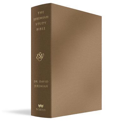 David Jeremiah - Jeremiah Study Bible, ESV, Bronze LeatherLuxe®, Inbunden