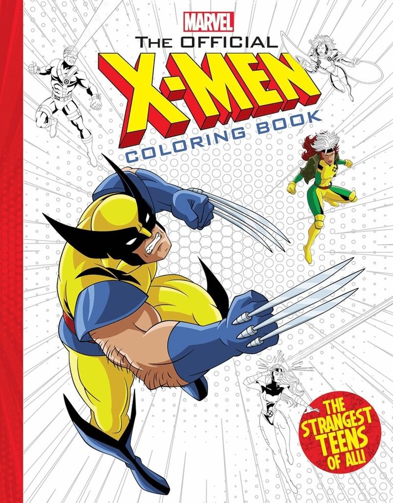 Scholastic - X-Men Coloring Book, Häftad