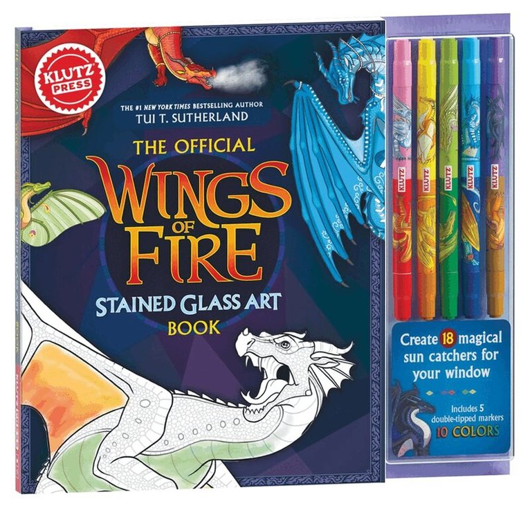 Editors of Klutz - Wings of Fire Stained Glass Art Book, Övrigt