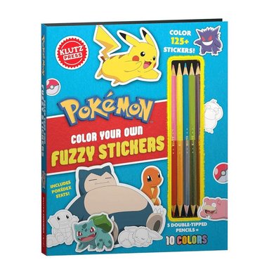 Editors of Klutz - Pokemon Color Your Own Fuzzy Stickers, Övrigt