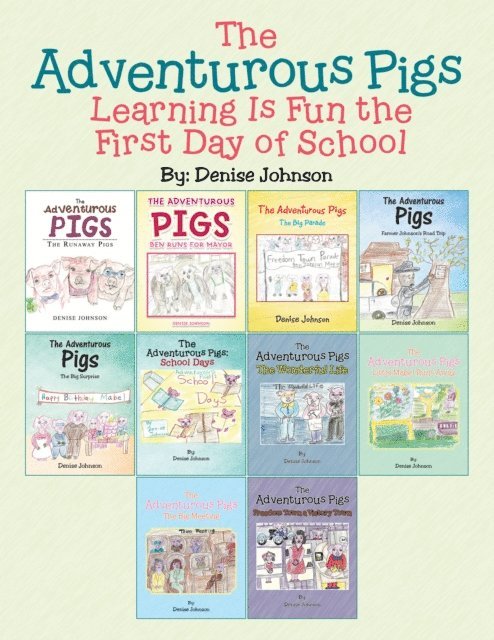Denise Johnson - Adventurous Pigs, E-bok