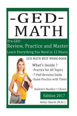 Ankur Sharma - GED Math (preparation workbook): GED Mathematics prep workbook, Häftad. Tillgänglighet: Lägg i varukorg