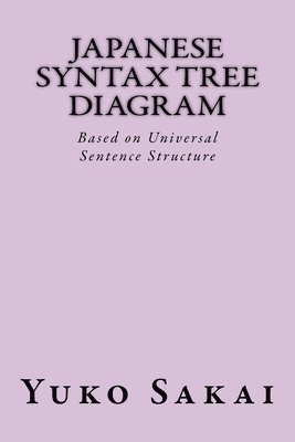 Yuko Sakai - Japanese Syntax Tree Diagram, Häftad. Tillgänglighet: Lägg i varukorg