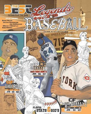 Anthony Curcio - Legends of Baseball: Coloring, Activity and Stats Book for Adults and Kids: featuring: Babe Ruth, Jackie Robinson, Joe DiMaggio, Mickey Mantle and mor, Häftad. Tillgänglighet: Lägg i varukorg
