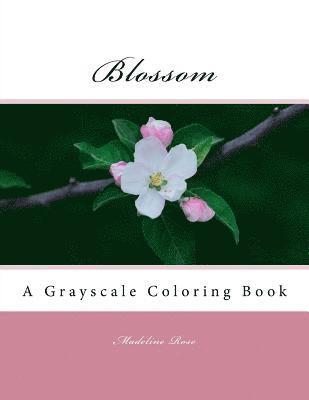 Madeline Rose - Blossom: A Grayscale Coloring Book, Häftad