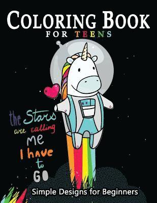 Mindfulness Coloring Artist - Coloring Book For Teens Simple Designs for Beginners: Many Cute and Easy Patterns to Color, Häftad. Tillgänglighet: Lägg i varukorg