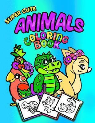 Coloring Books For Kids - Super Cute Animals Coloring Book;Coloring/Doodle Book For Toddlers/Kindergarten: 30 8.5"x11" Coloring pages/Doodle Pages perfect for Younger Animal Lo, Häftad. Tillgänglighet: Lägg i varukorg