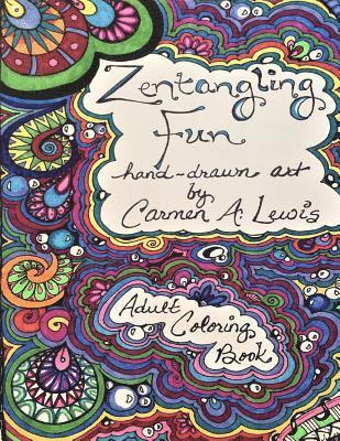 Scott Lewis - Adult Coloring Book: Zentangling Fun, Häftad