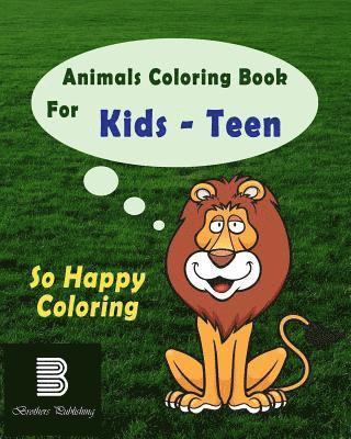 Coloring Book For Teens, Brothers Publishing - Animals Coloring Book For Teens: So Happy Coloring, Häftad. Tillgänglighet: Lägg i varukorg