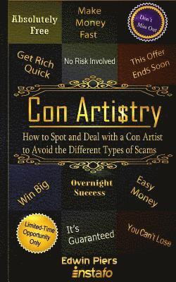 Edwin Piers, Instafo - Con Artistry: How to Spot and Deal with a Con Artist to Avoid the Different Types of Scams, Häftad. Tillgänglighet: Lägg i varukorg