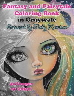 Molly Harrison - Fantasy and Fairytale Art Coloring Book in Grayscale, Häftad. Tillgänglighet: Lägg i varukorg