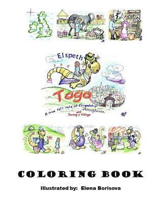 Alfred R Valdez - Elspeth & Tago Coloring Book, Häftad