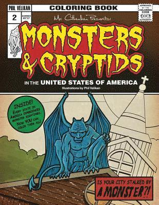 Phil Velikan - Mr. Cthulhu Presents: Monsters and Cryptids in the United States of America: Coloring Book, Häftad. Tillgänglighet: Lägg i varukorg