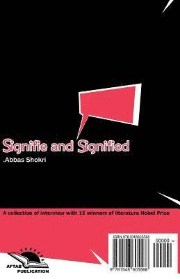 Abbas Shokri - Signifie and Signified (Daal Va Madlool): Interview, Häftad. Tillgänglighet: Lägg i varukorg
