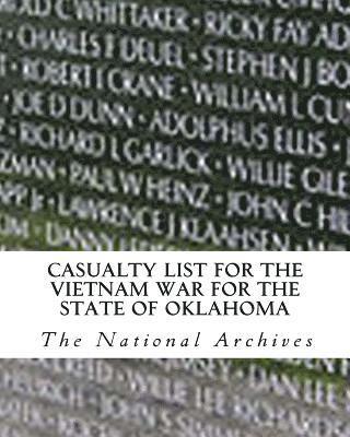 The National Archives - Casualty List for the Vietnam War for the State of Oklahoma, Häftad