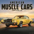 American Muscle Cars 2026 12 X 12 Wall Calendar