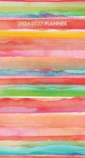 Super Stripe 2-Year 2026-27 3.5 X 6.5 Monthly Pocket Planner
