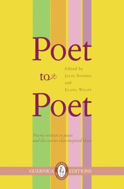 Elana Wolff, Julie Roorda - Poet to Poet, E-bok