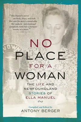 Antony Berger - No Place for a Woman, Häftad. Tillgänglighet: Lägg i varukorg