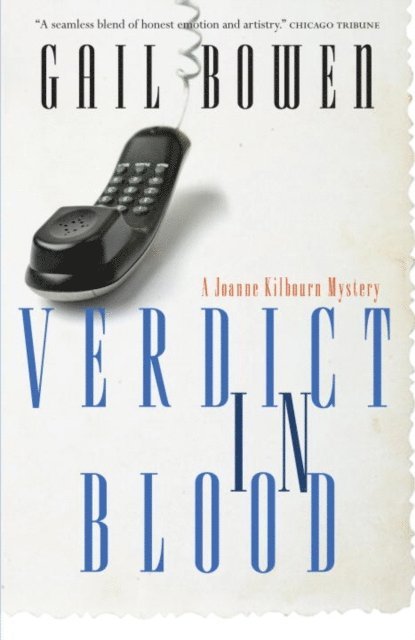 Gail Bowen - Verdict in Blood, E-bok