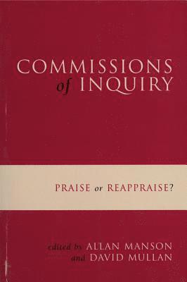 Allan Manson, David Mullan - Commissions of Inquiry, Häftad. Tillgänglighet: Tillfälligt slut