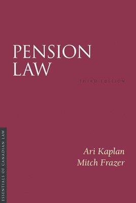 Ari Kaplan, Mitch Frazer - Pension Law, 3/e, Häftad. Tillgänglighet: Lägg i varukorg
